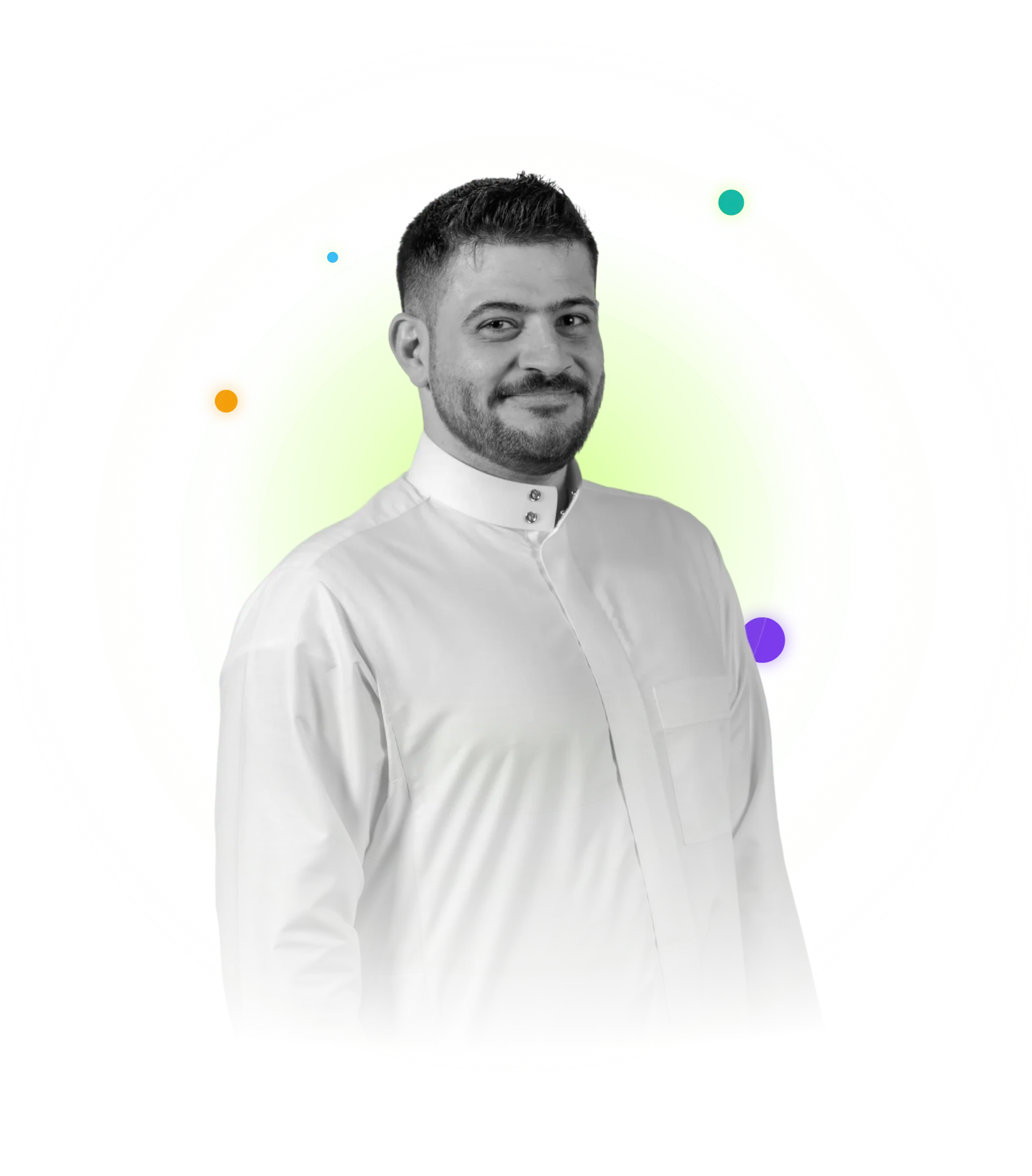 Portrait of Mouaz AlSabbagh