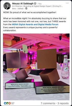 LinkedIn post: Silver — Best Use of Media – Best Use of Outdoor